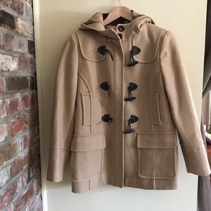 Toggle button winter coat